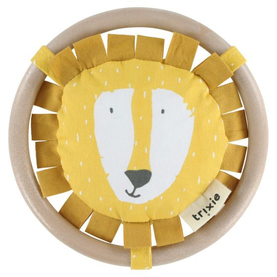 Trixie rammelaar Mr. Lion junior 13 cm katoen/corduroy geel Trixie rammelaar Mr. Lion junior 13 cm katoen/corduroy geel