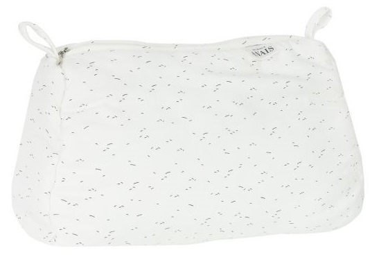Trixie toilettas twirling sky 20 x 26 cm katoen wit