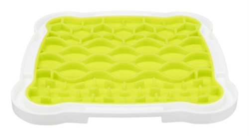 food puzzle Lick'n'snack 20 x 20 cm elastomer yellow/white