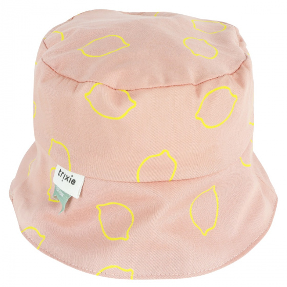 Trixie zonnehoed Lemon Squash meisjes 50 cm katoen roze/geel mt 2 jaar Trixie zonnehoed Lemon Squash meisjes 50 cm katoen roze/geel mt 2 jaar