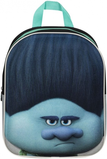 Dreamworks trolls 3d rugtas branch groen 7,5 liter groen