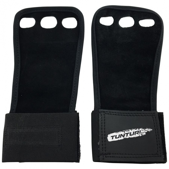 fitness grips leather black size XS