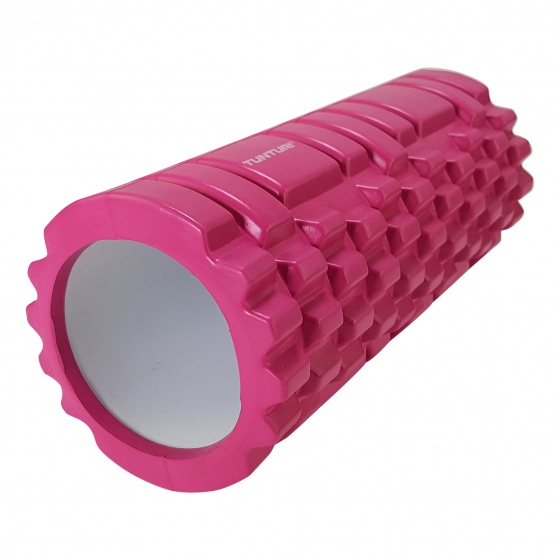 foam roller Yoga Grid 33 cm pink