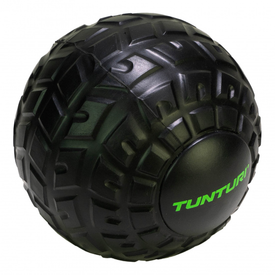 massage ball 12 cm EVA black