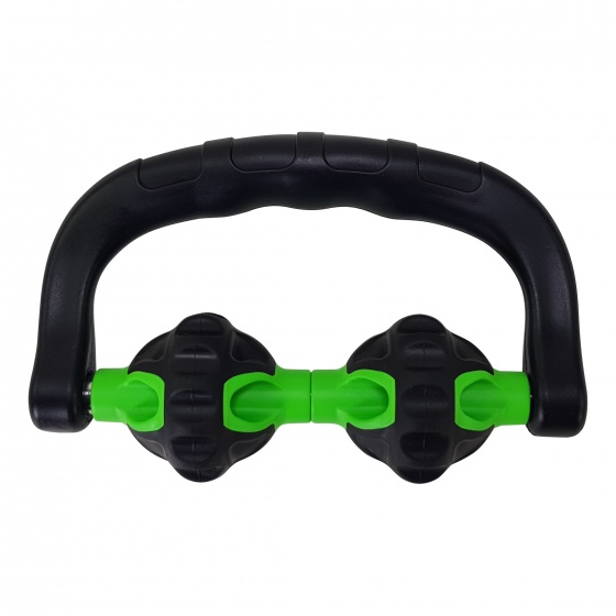 massage roller Double Muscle 7 cm black/green