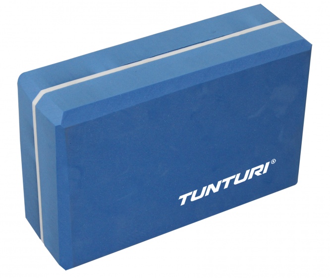 yoga block 22.5 cm blue