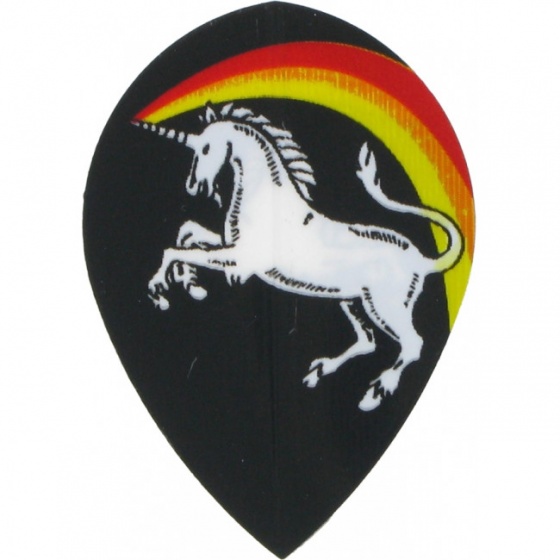 Core 75 flights Pear Unicorn black 3 pieces