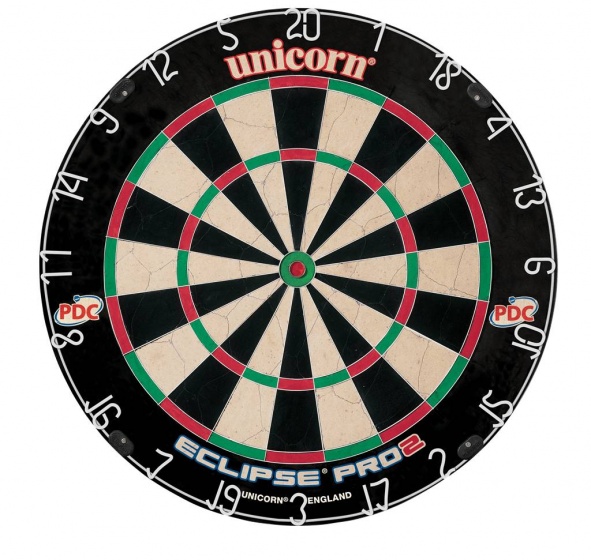 dartboard Eclipse Pro245.7 cm sisal/steel