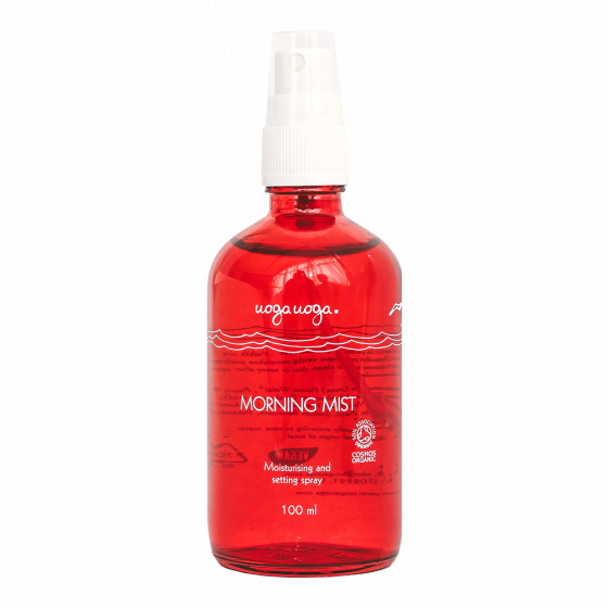 Uoga Uoga setuppray Morning Mist unisex 100 ml vegan red