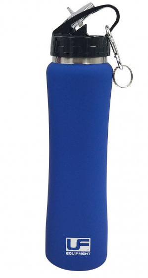 drinking bottle 700 ml steel blue