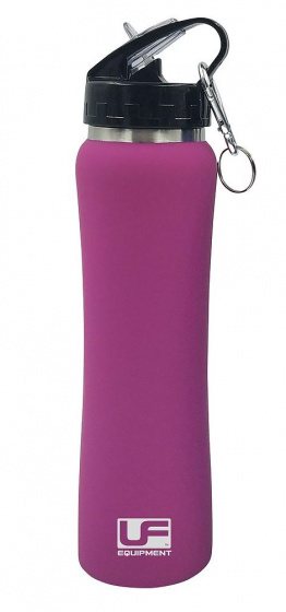 drinking bottle 700 ml steel purple