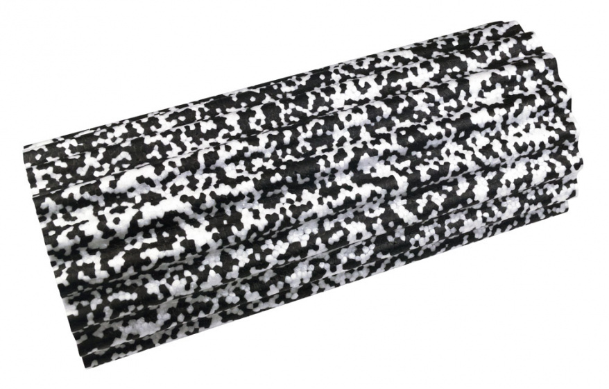 foam roller massage 32 cm polypropylene black