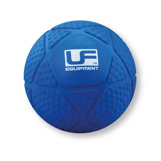 massage ball 12 cm PVC blue