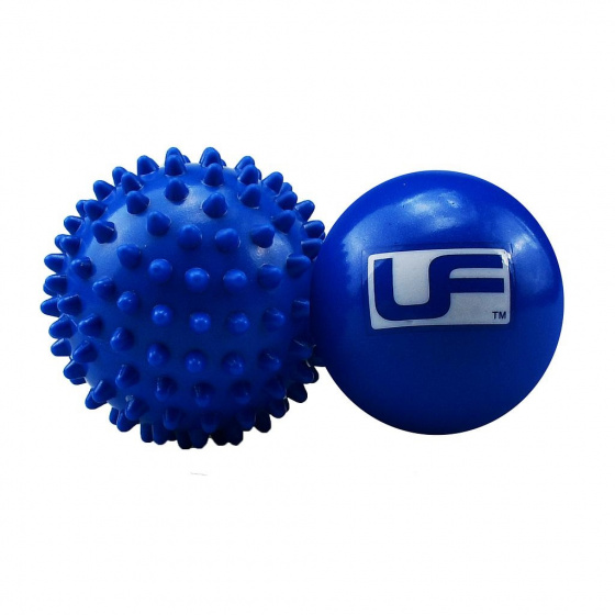 massage balls cold and warm 7 cm blue 2-piece