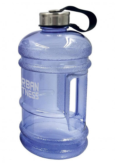 water bottle 2.2 litres blue