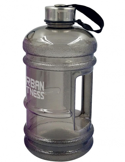 water bottle 2.2 litres grey