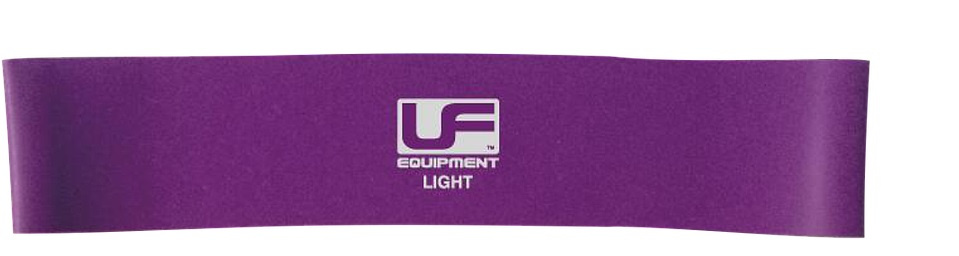 resistance band light 25 cm latex purple