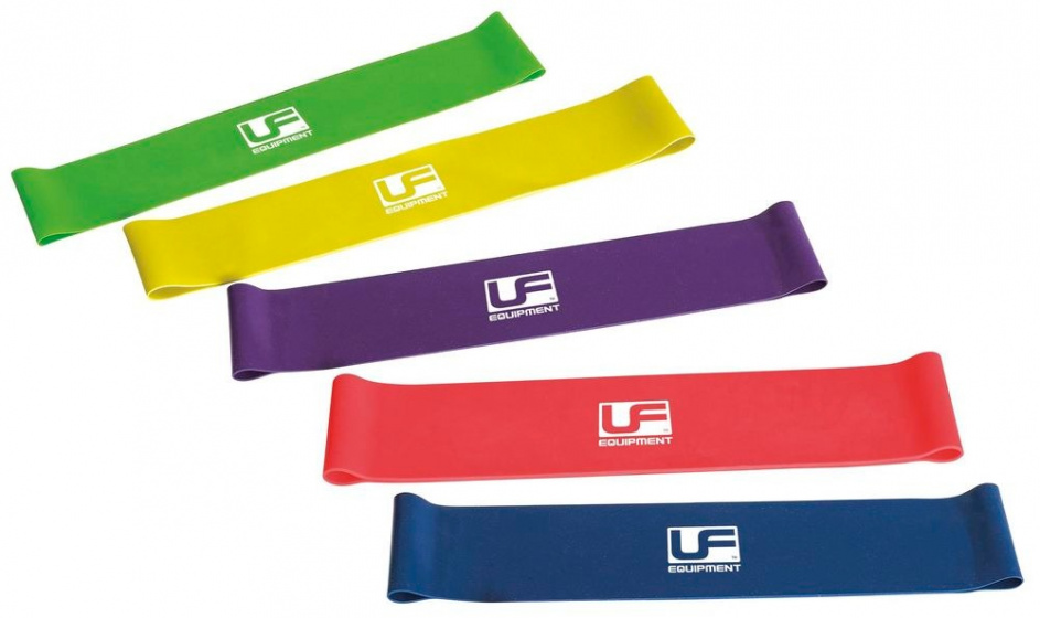resistance straps 25 cm latex 5-piece