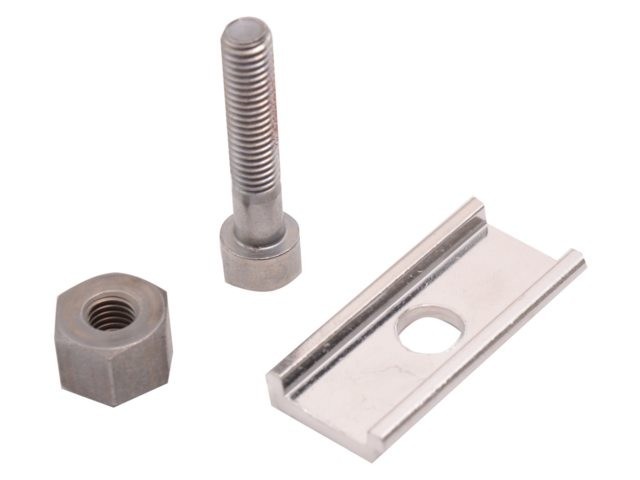 Ursus adapterplaat jumbo 7l4e 50 mm aluminium zilver