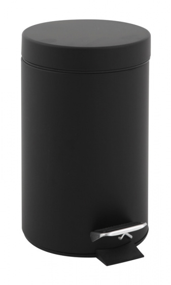 V Part pedaalemmer rond 3 liter zwart V Part pedaalemmer rond 3 liter zwart