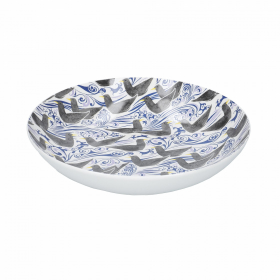 V&A miska Čajky 20 cm porcelánová biela