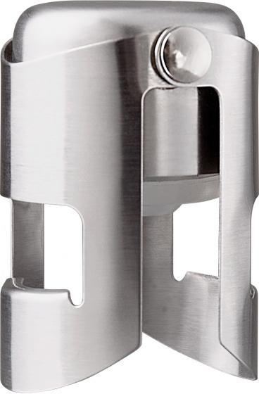 Vacu Vin stopper champagne staal zilver Vacu Vin stopper champagne staal zilver