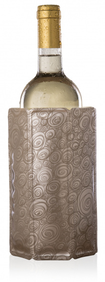Vacu Vin vinotéka Active 1 liter 14,5 x 17 cm chróm zlatá