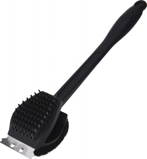 Vaggan kefa na čistenie grilu 3v1 čierna 38 cm