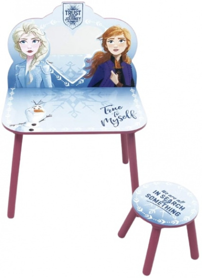 Disney kaptafelset frozen meisjes 60 x 40 cm hout 2 delig