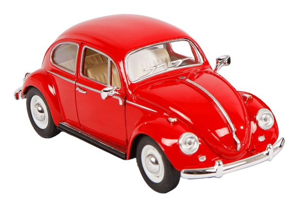 Toys Amsterdam automobil Volkswagen Kever 1967odliatok 1:24 červený