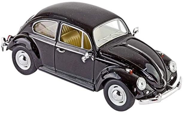 Toys Amsterdam automobil Volkswagen Kever 1967odliatok 1:24 čierny