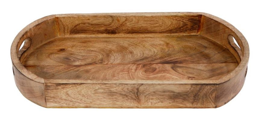 Gifts Amsterdam dienblad 39 cm mangohout bruin Gifts Amsterdam dienblad 39 cm mangohout bruin