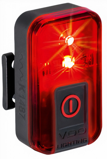 VDO zadné svetlo Eko svetlo Červená RL LED USB čierna