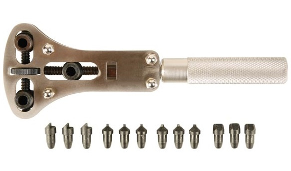 Velleman sada kľúčov hodinky 17 cm oceľ strieborná 13 ks