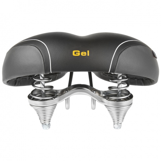 Velo zadel tour ds gel zwart