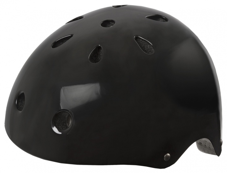 Ventura Freestyle BMX prilba lesklá čierna veľkosť 54/58 cm