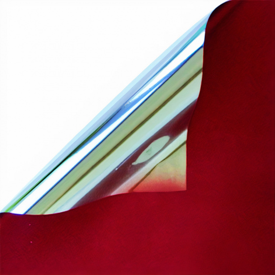 Verhaak darčekové balenie metalíza 200 x 70 cm červená