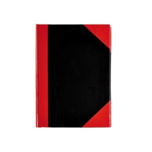Verhaak zošit A7 kartón/papier čierno/červeno/biely