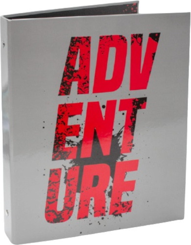 Verhaak krúžkový zakladač Adventure 23 krúžkový zakladač A4 kartón svetlosivý