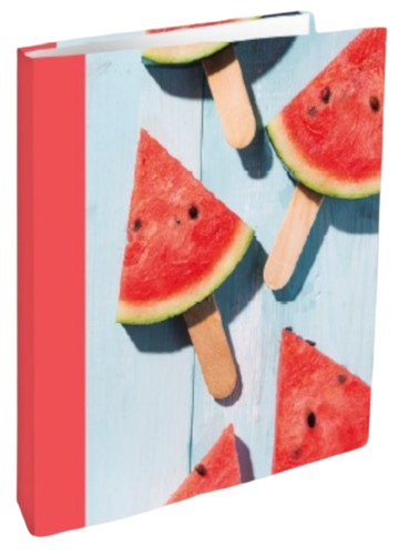 Verhaak krúžkový zakladač Melon 23 krúžkový zakladač A4 kartón/oceľ ružová/svetlomodrá