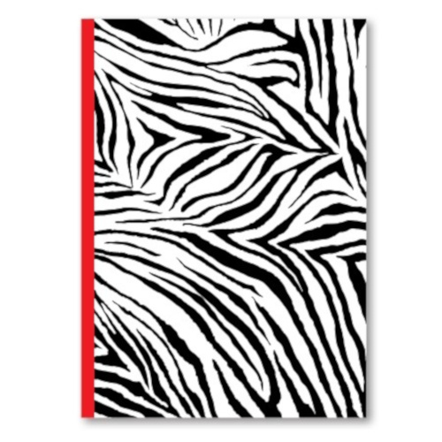 Verhaak zošit Wild Thingwindow A4 21 x 29,7 cm papier čierno/biely