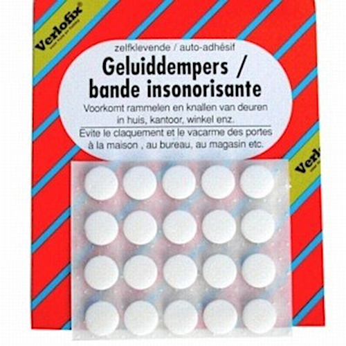 Verlofix tlmič tlmič samolepiaci 1 cm filc biely 20 kusov
