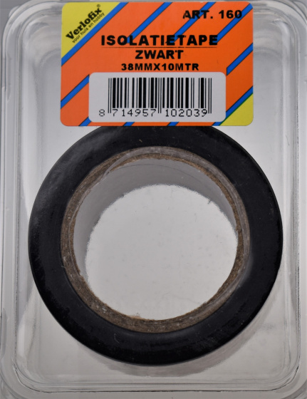 Verlofix izolačná páska samolepiaca 38 mm x 10 m čierna