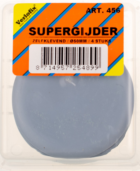 Verlofix nábytkový klzák samokl. priemer 50mm kunstst. šedá 4ks