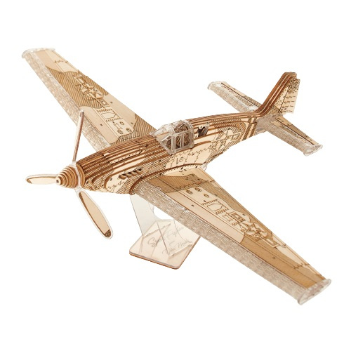 Veter Models bouwpakket speedfighter 35 x 13 x 30 cm hout bruin
