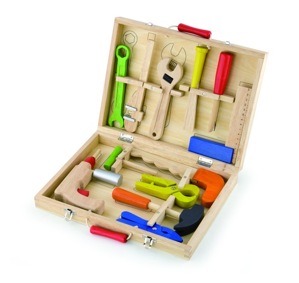 toolbox wood 12-piece
