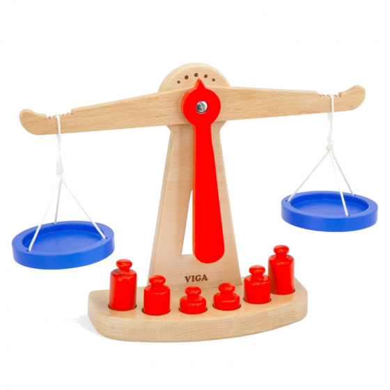 scale junior 28 cm wood