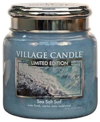 Village Candle sviečka Sea Salt Surf 6,5 x 7 cm vosková modrá