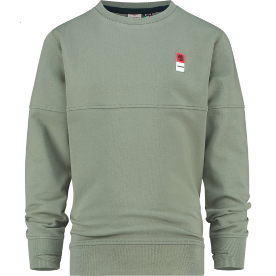 Vingino Sweater Boys Cotton Green Internet Outdoorshop