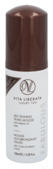 Vita Liberata self tanner Fabulous Tanning Tinted Mousse Dark 100 ml